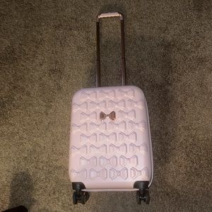 Ted Baker Pink Beau Luggage(small carry on)